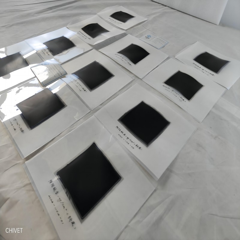 ฟิล์มอิเล็กโทรดเซลล์เชื้อเพลิง CCM ตัวเร่งปฏิกิริยาเป็นทองคำขาวสีดำ 1mgcm2- ส่งไปยังประเทศเยอรมนี