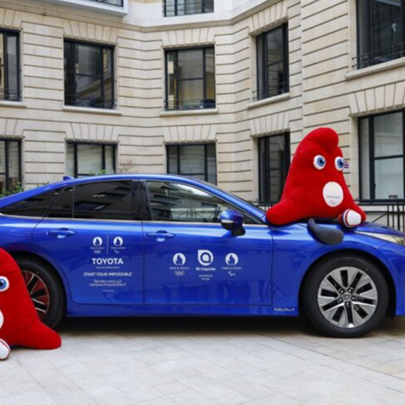 Air Liquide สนับสนุนปารีส 2024: จะจัดหาไฮโดรเจนให้กับ Toyota Mirai 100 คัน