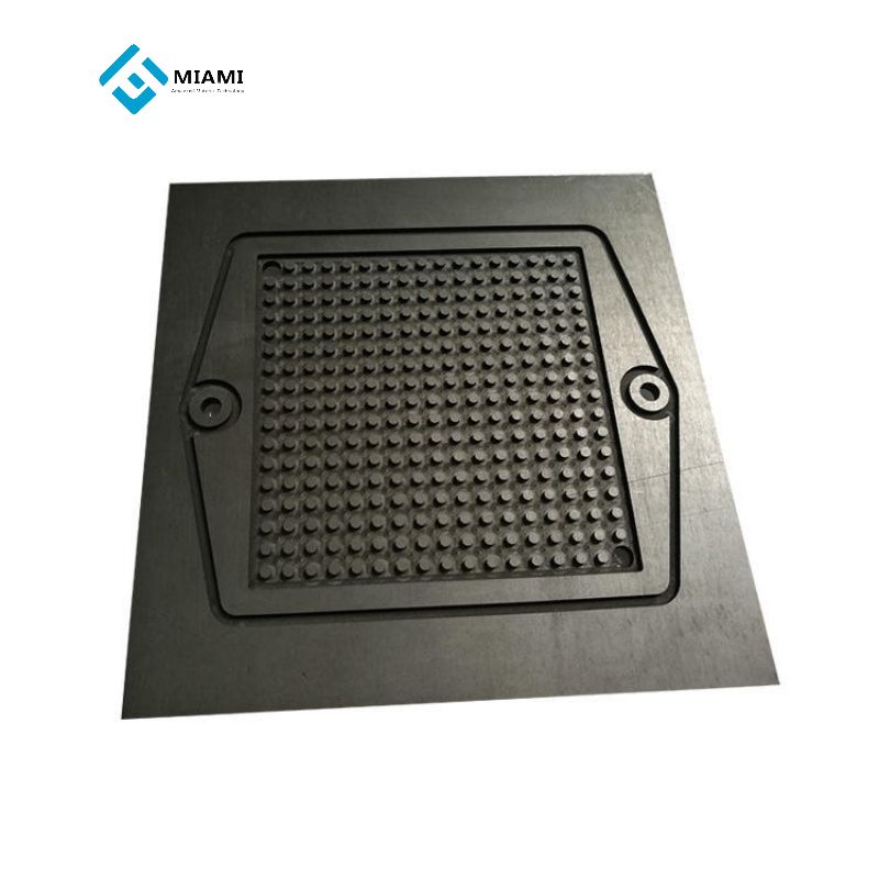 แผ่นกราไฟท์พร้อมเรซิน 2020 ผลิตภัณฑ์ใหม่ Fuel Cell Graphite Bipolar Plate